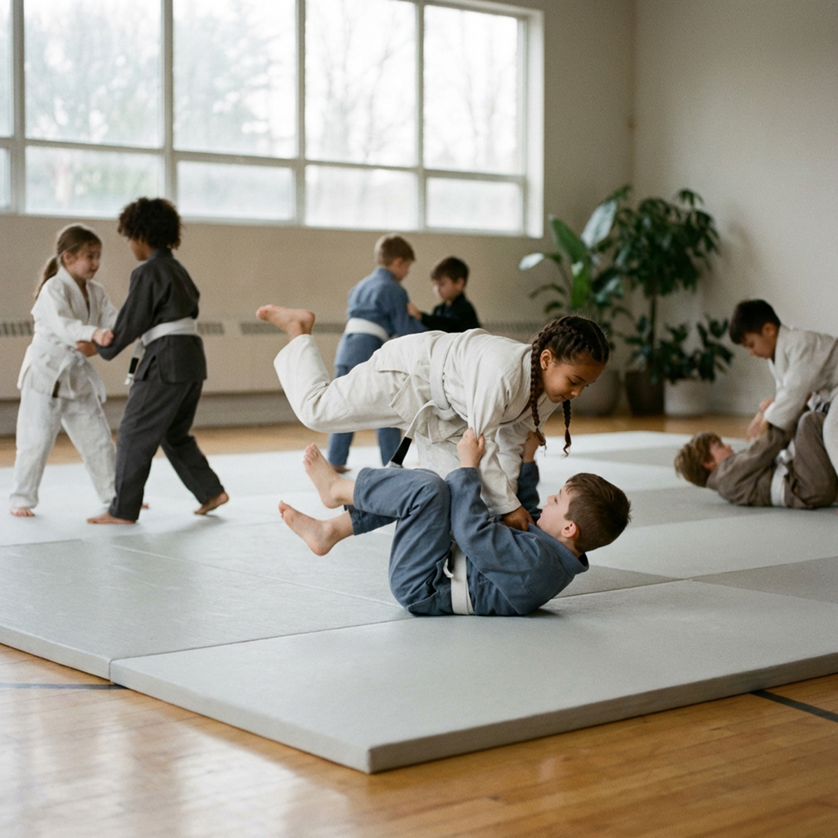 kids jiu jitsu at noho mma