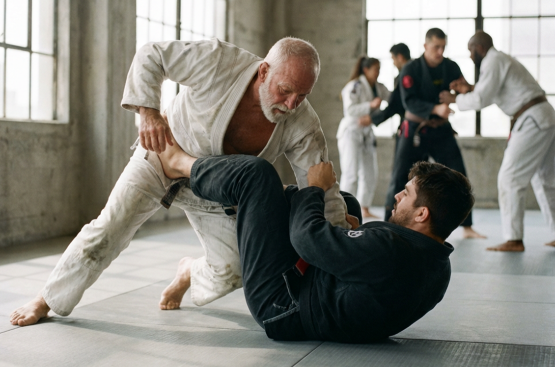 Old guy- jiu jitsu- noho mma- north hollywood