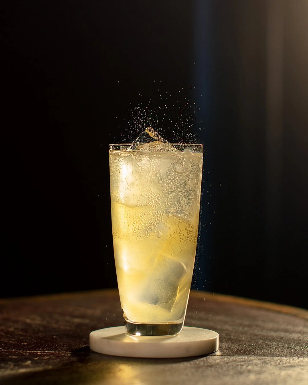 Powers Irish whiskey lifestyle photography in Dublin pub