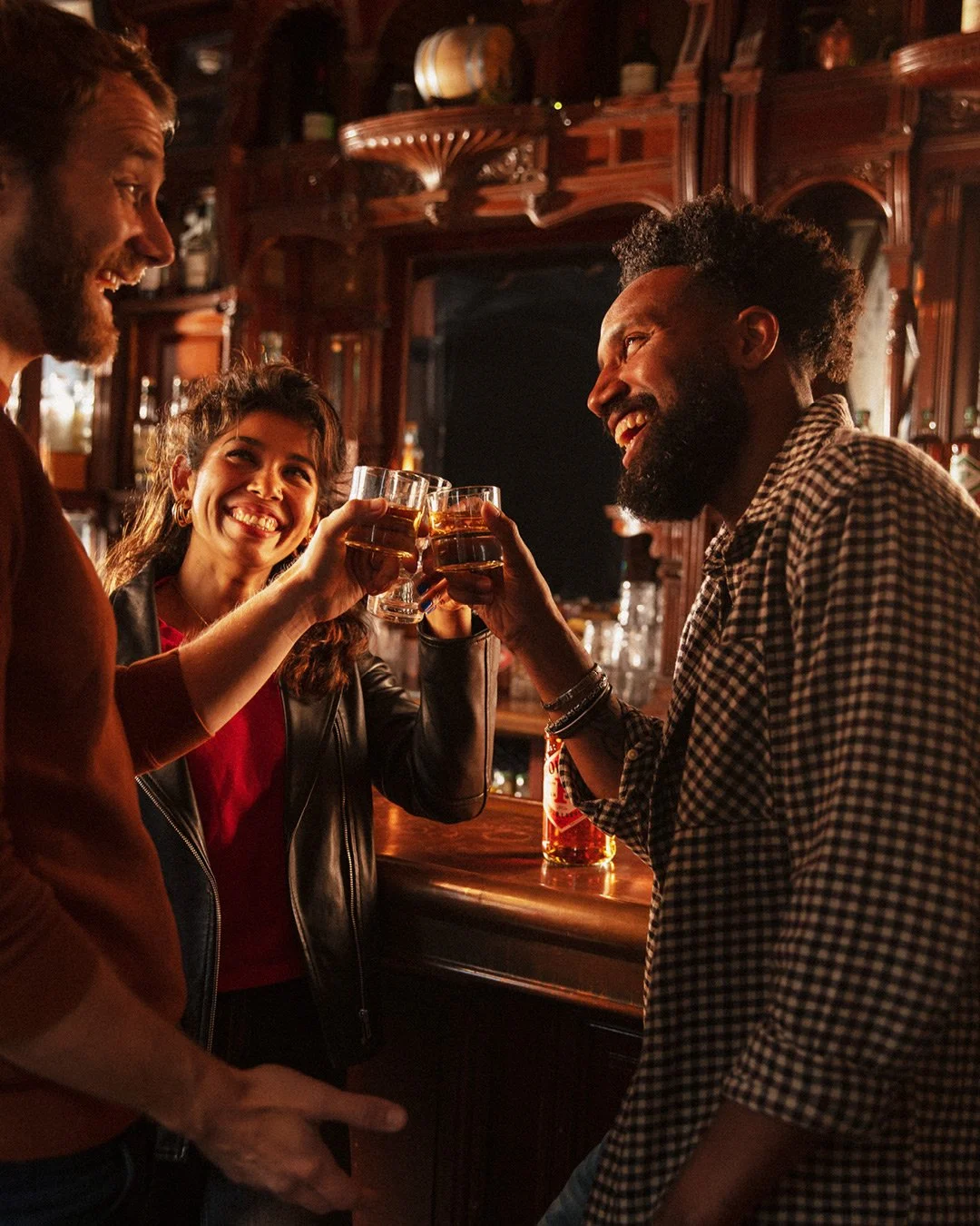 Powers Irish whiskey lifestyle photography in Dublin pub