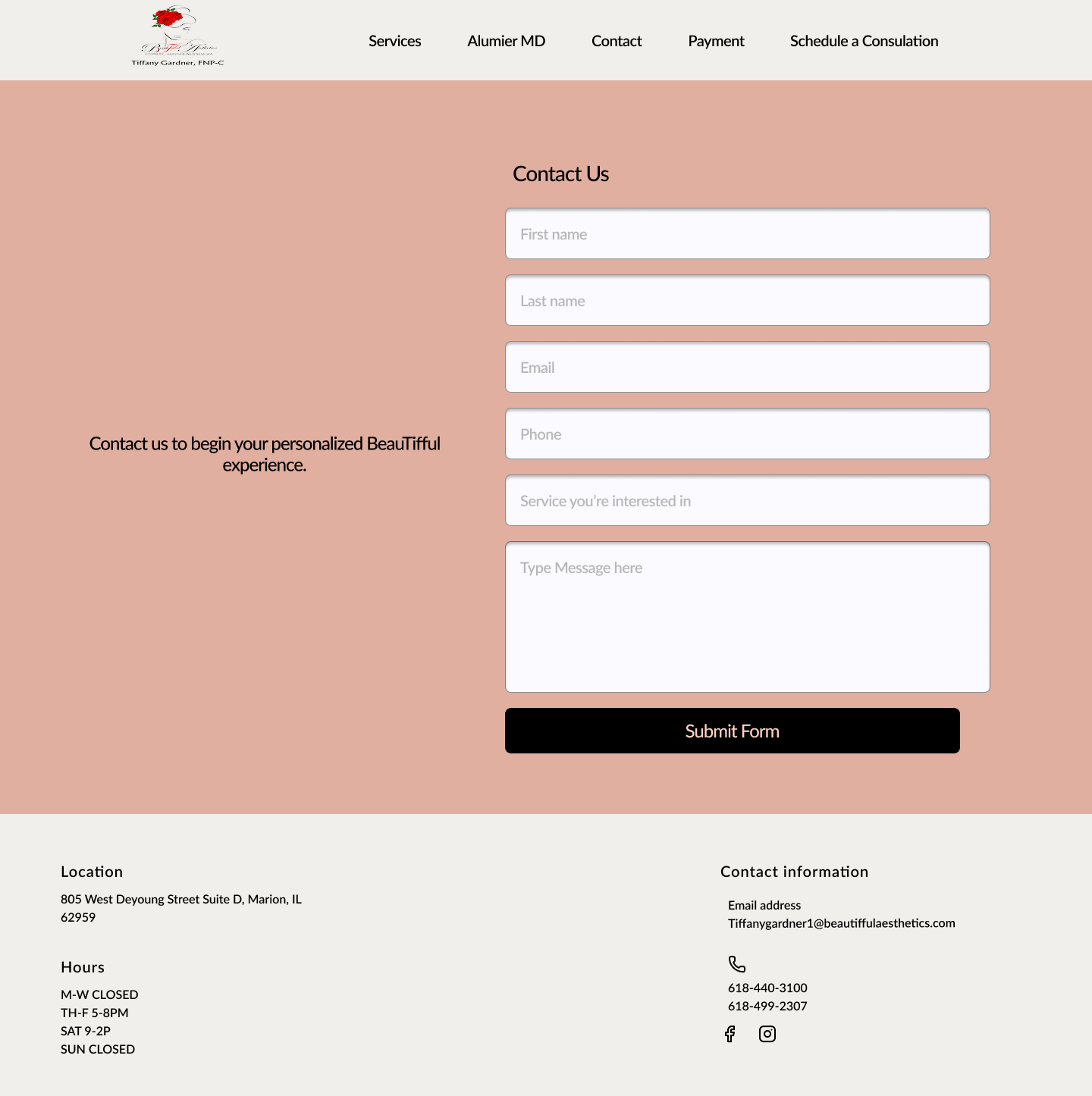 Hi-fi Website - Contact us page.png