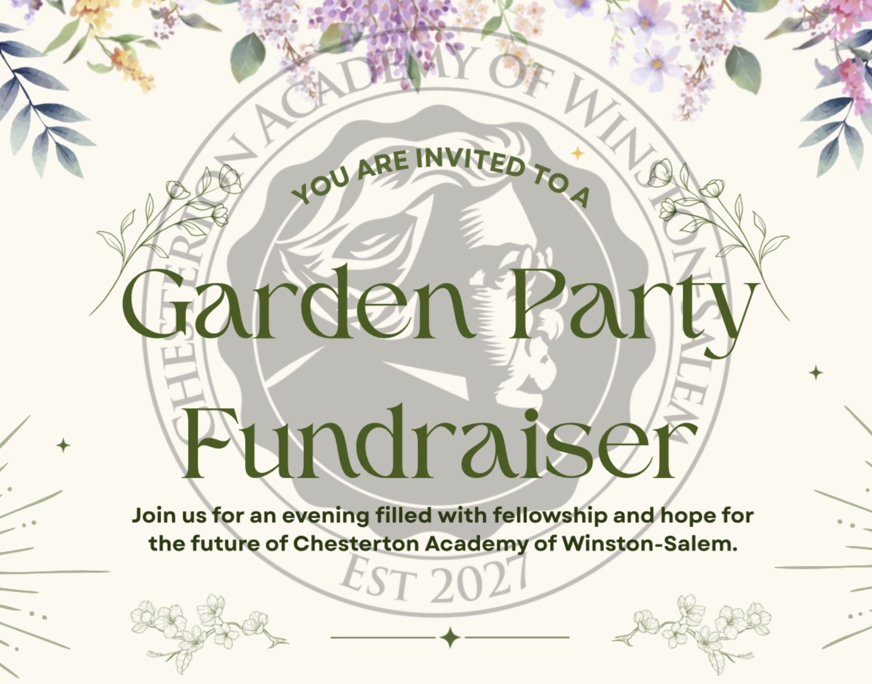 Garden Party Fundraiser