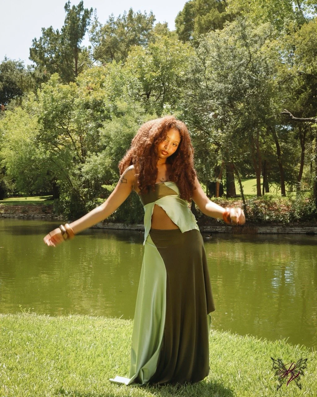 The 'Solace' Patchwork Skirt