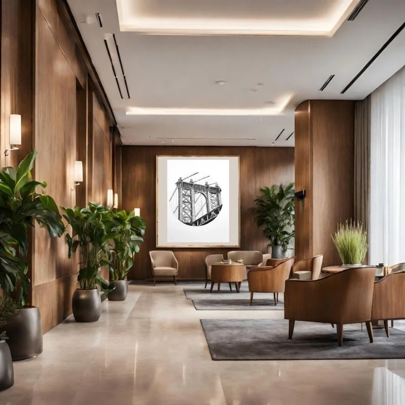 Shana Bowes_Manhattan Bridge_Lobby Mock Up_Graphite.jpg