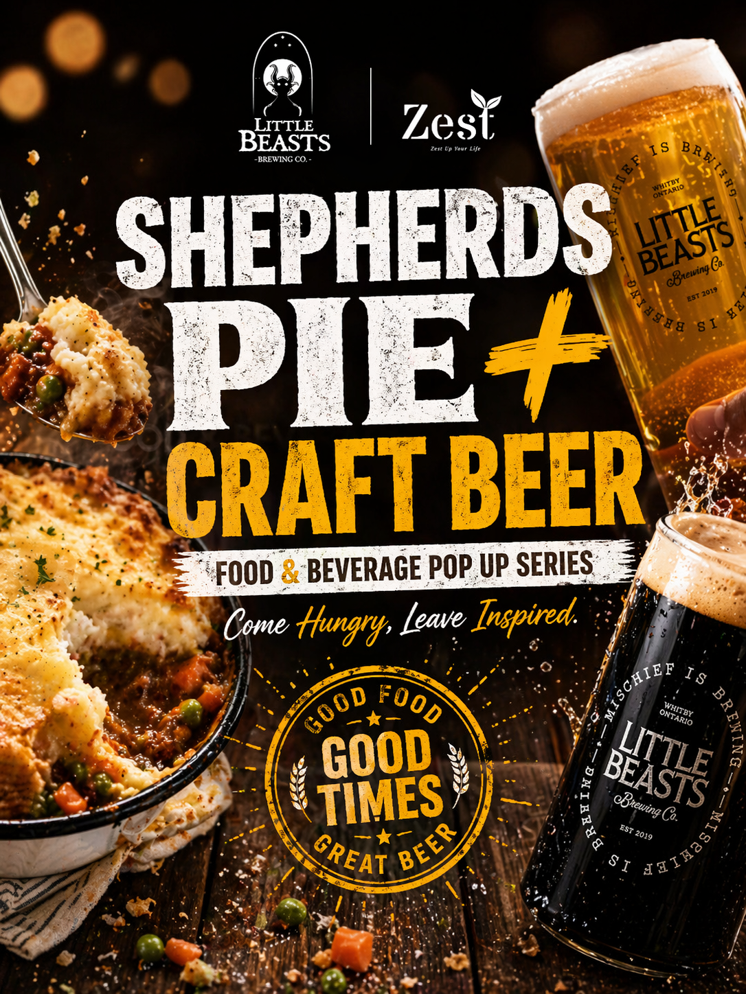Little Beasts Brewing + Zest Catering