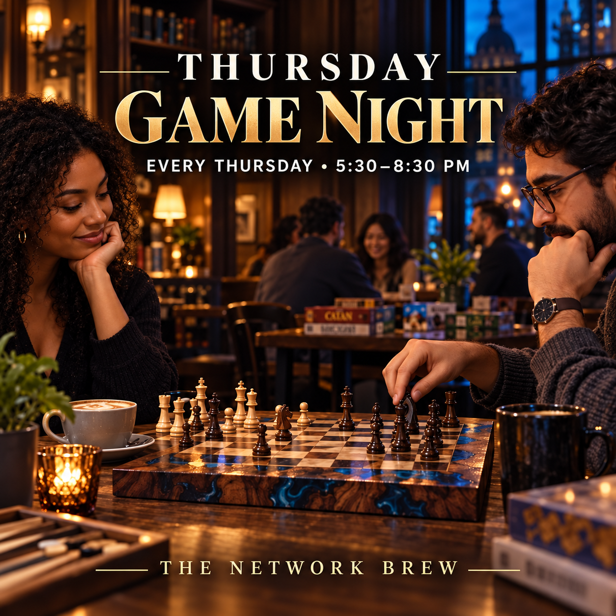 Thursday Game Night at The Network Brew