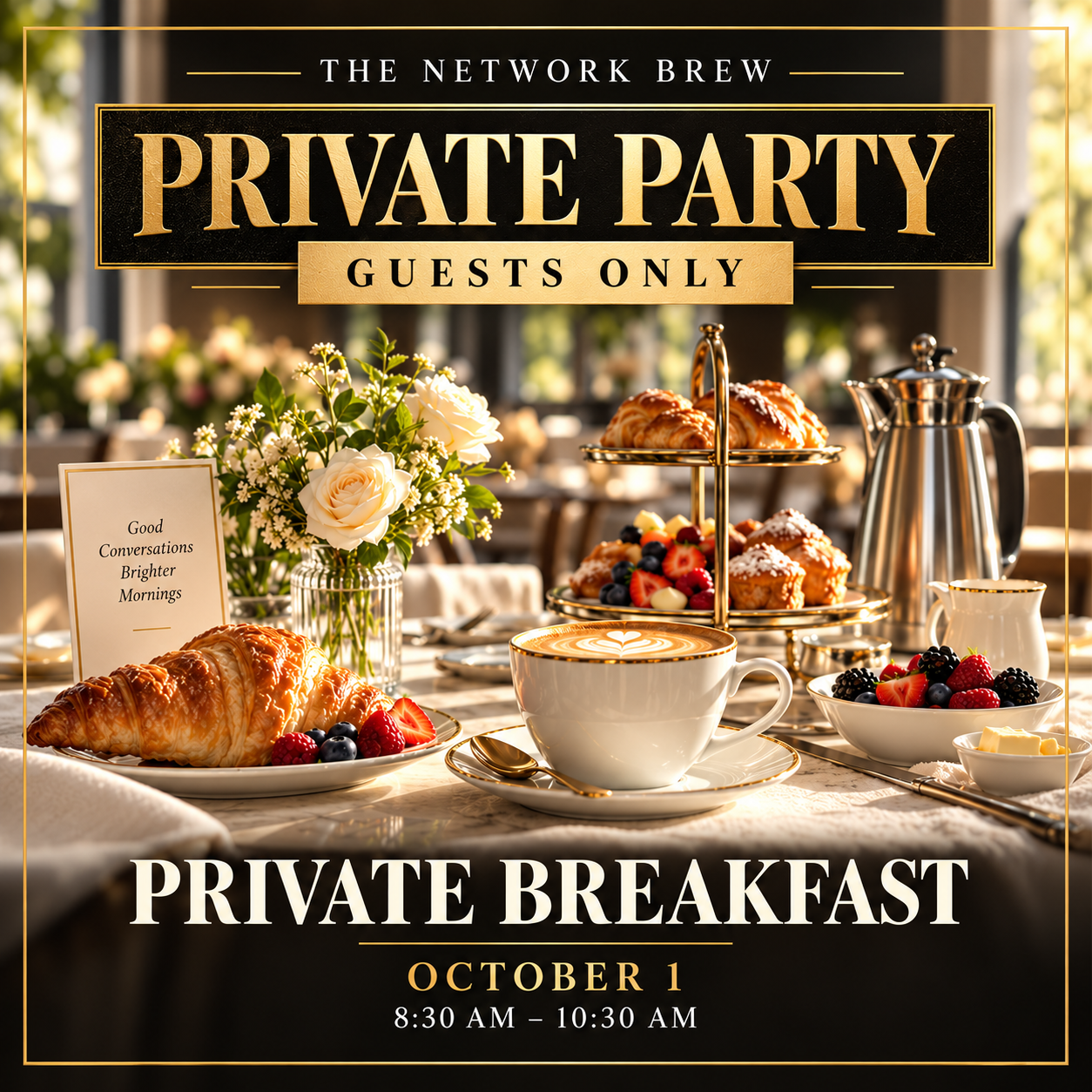 Private Breakfast - Guests Only