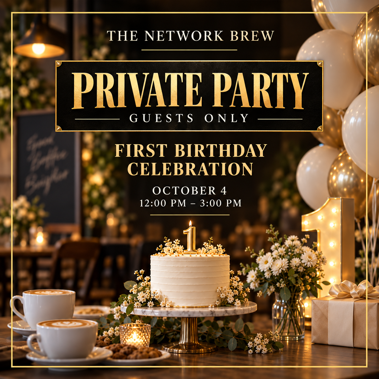 First Birthday Celebration - Private Party
