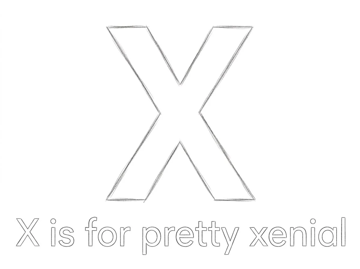 X is for Xenial - Custom Illustration Commission