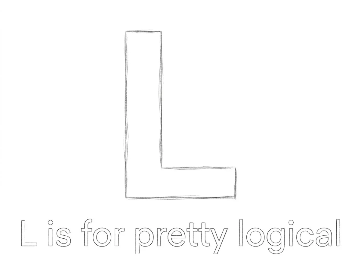 L is for Logical - Custom Illustration Commission