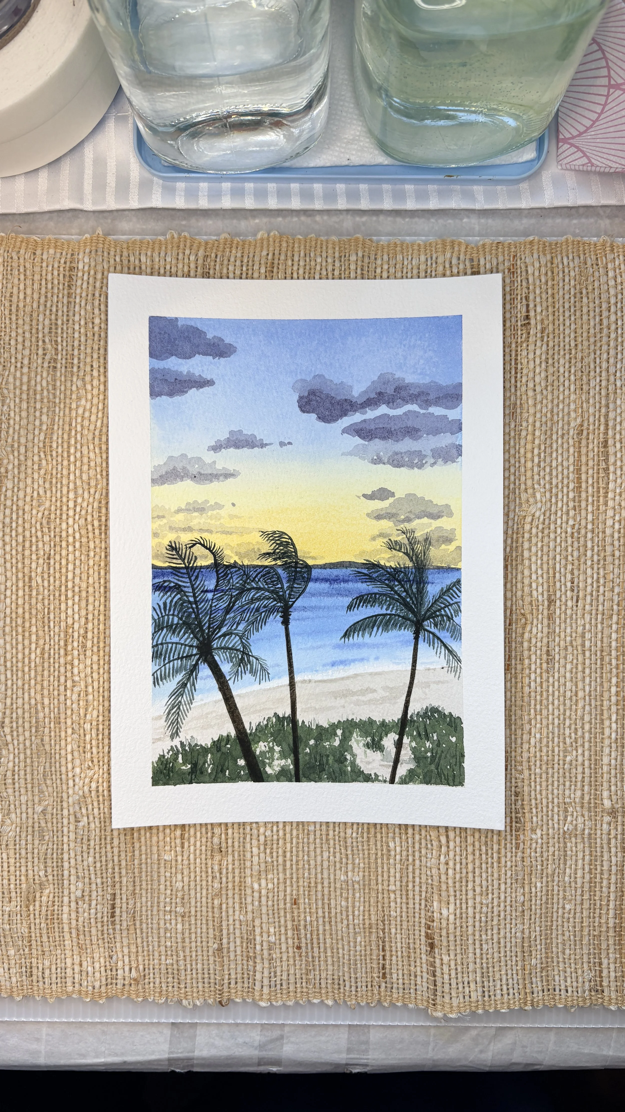 Turks and Caicos Palm Trees