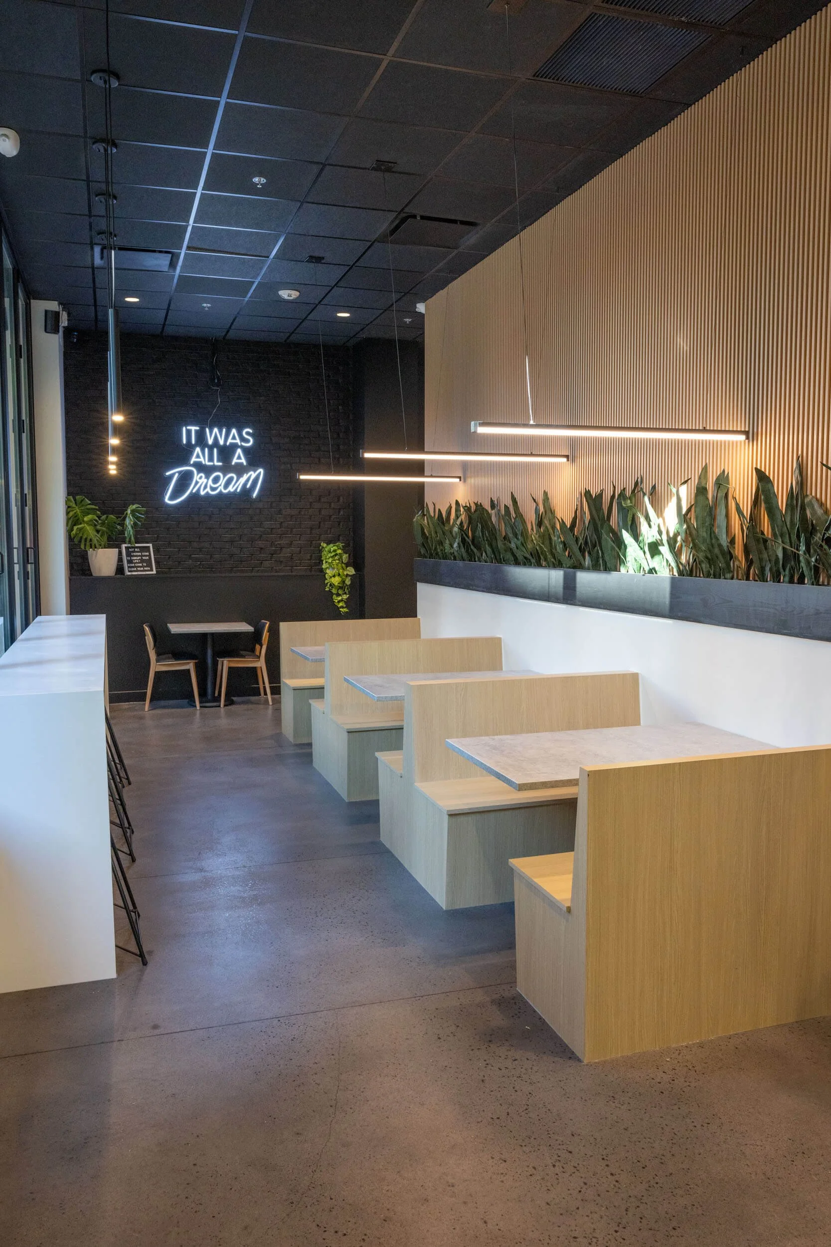 DICED downtown Raleigh interior on Fayetteville St.
