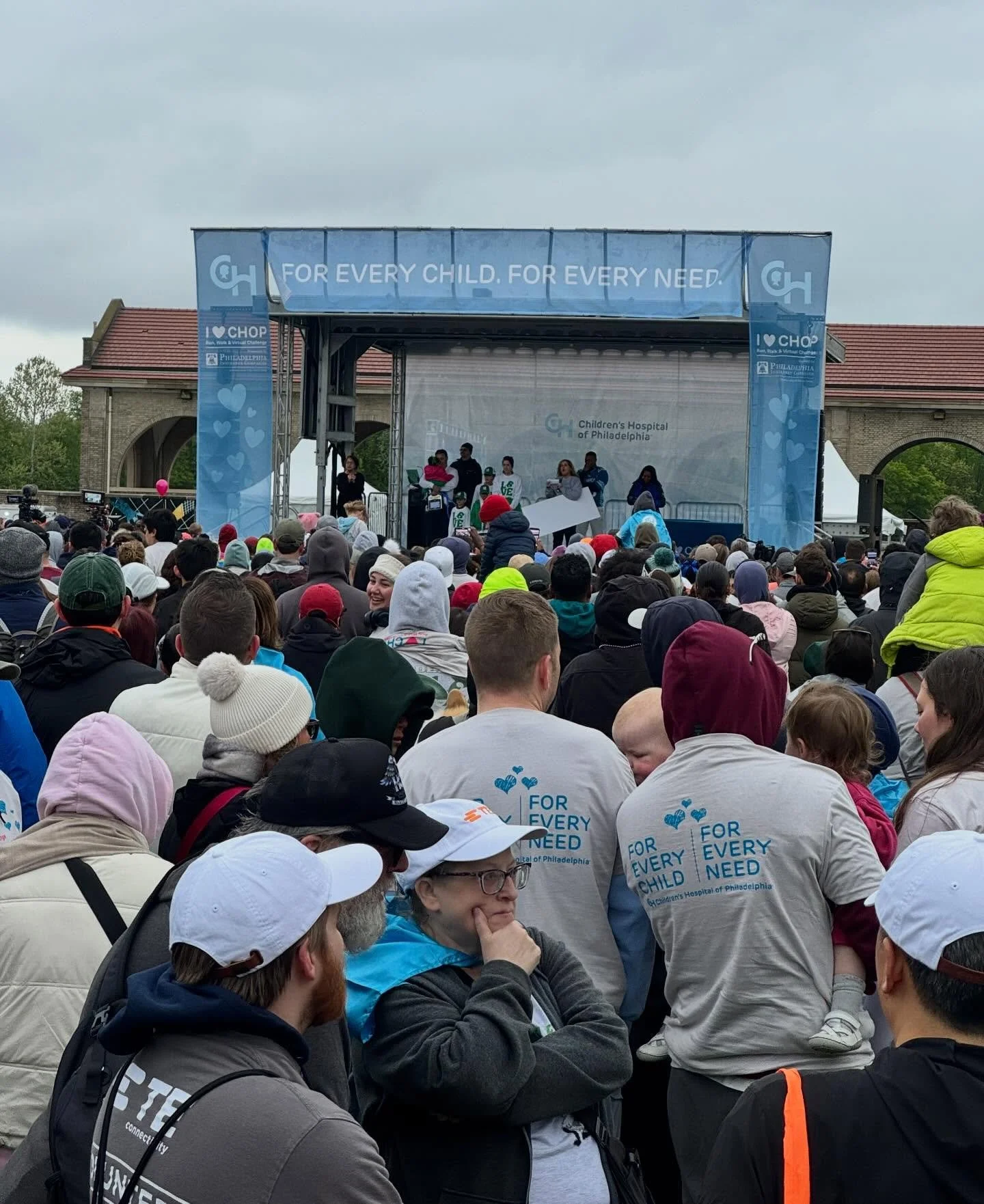 This morning, we had the incredible opportunity to participate in the inaugural I ❤️ CHOP Run, Walk &amp; Virtual Challenge at FDR Park, joining over 7,500 participants in support of Children&rsquo;s Hospital of Philadelphia. Together, an amazing $1.