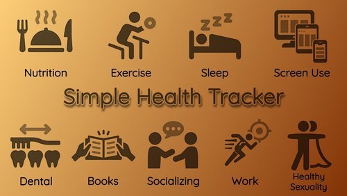 Simple Health Tracker Spreadsheet