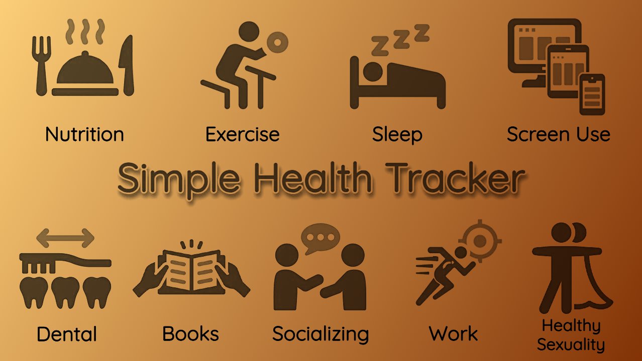 Simple Health Tracker Spreadsheet