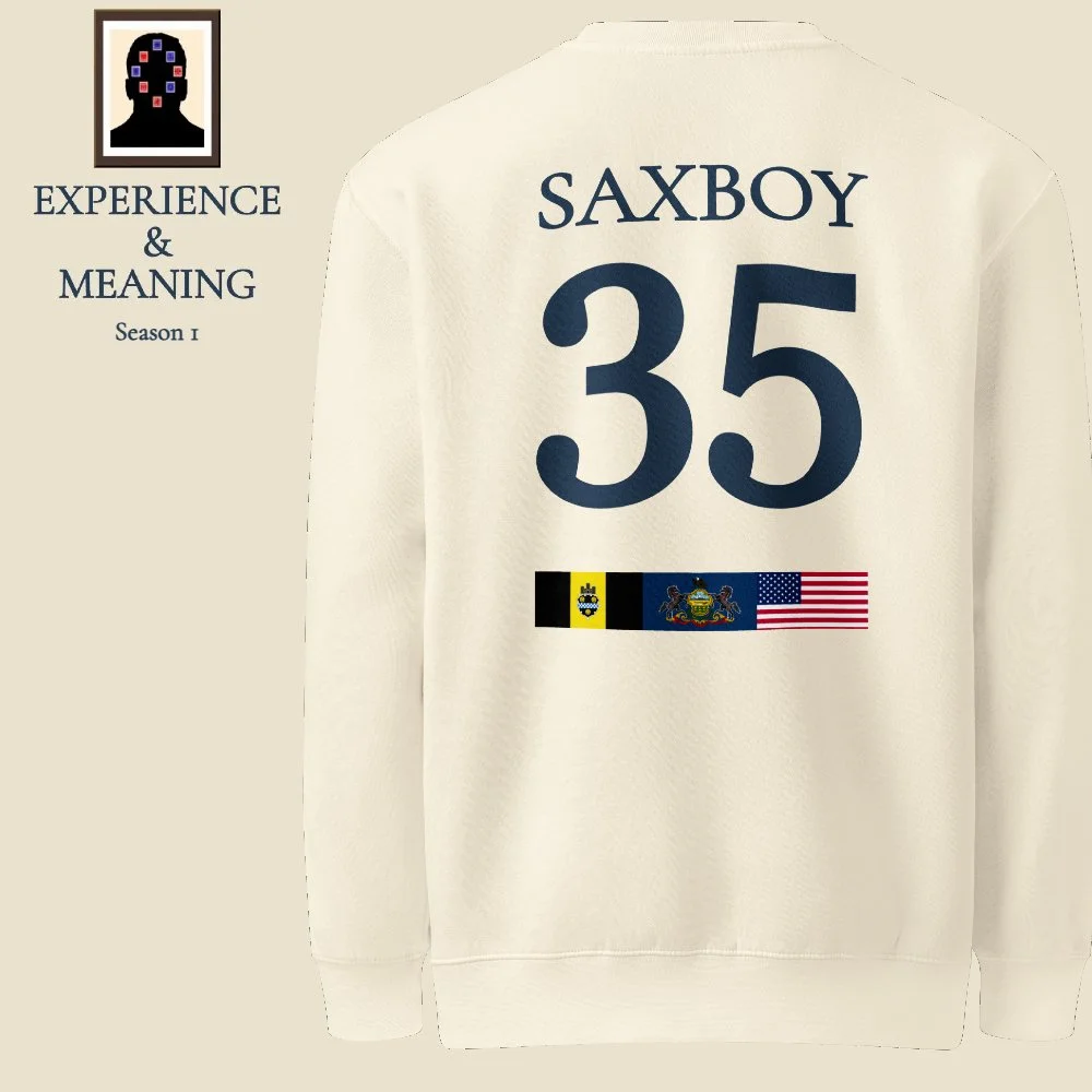 Audio: S1 E35 | Saxboy | 2025/11/07 | Call From Pittsburgh, Pennsylvania, United States of America | The Experience & Meaning Interview Show