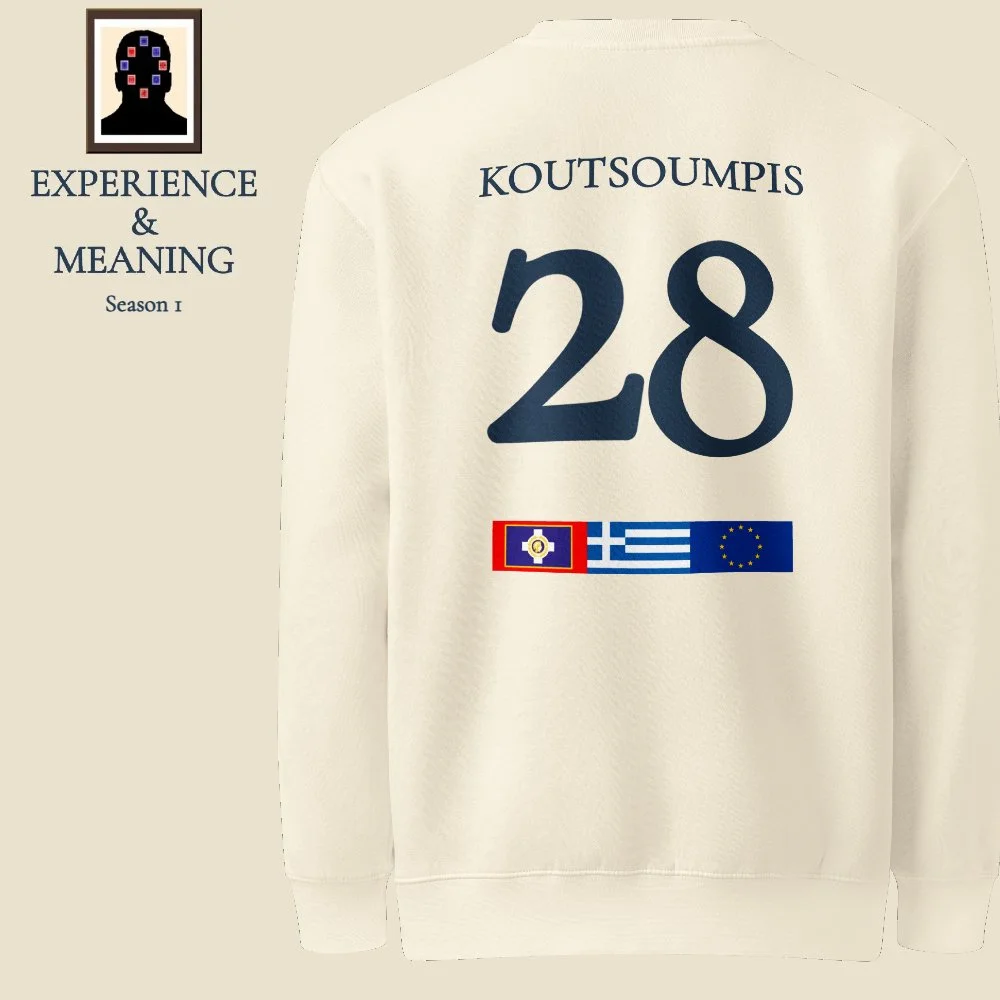 Audio: S1 E28 | Stefanos Koutsoumpis | 2025/08/11 | Call From Athens, Greece, European Union | The Experience & Meaning Interview Show