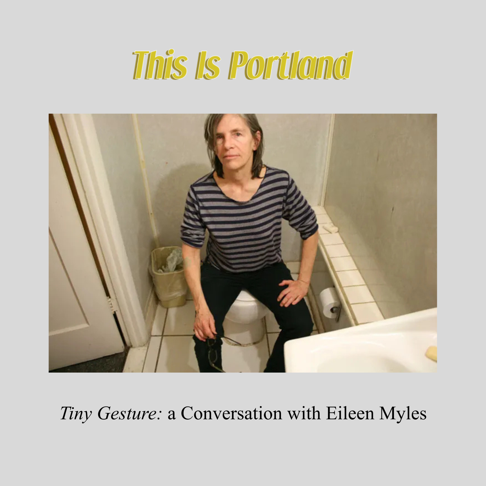 Edy talks with Eileen in a hotel lobby on archiving then and now, writing schools, Alice Notley, fathers and imperialism, sex and chakras.