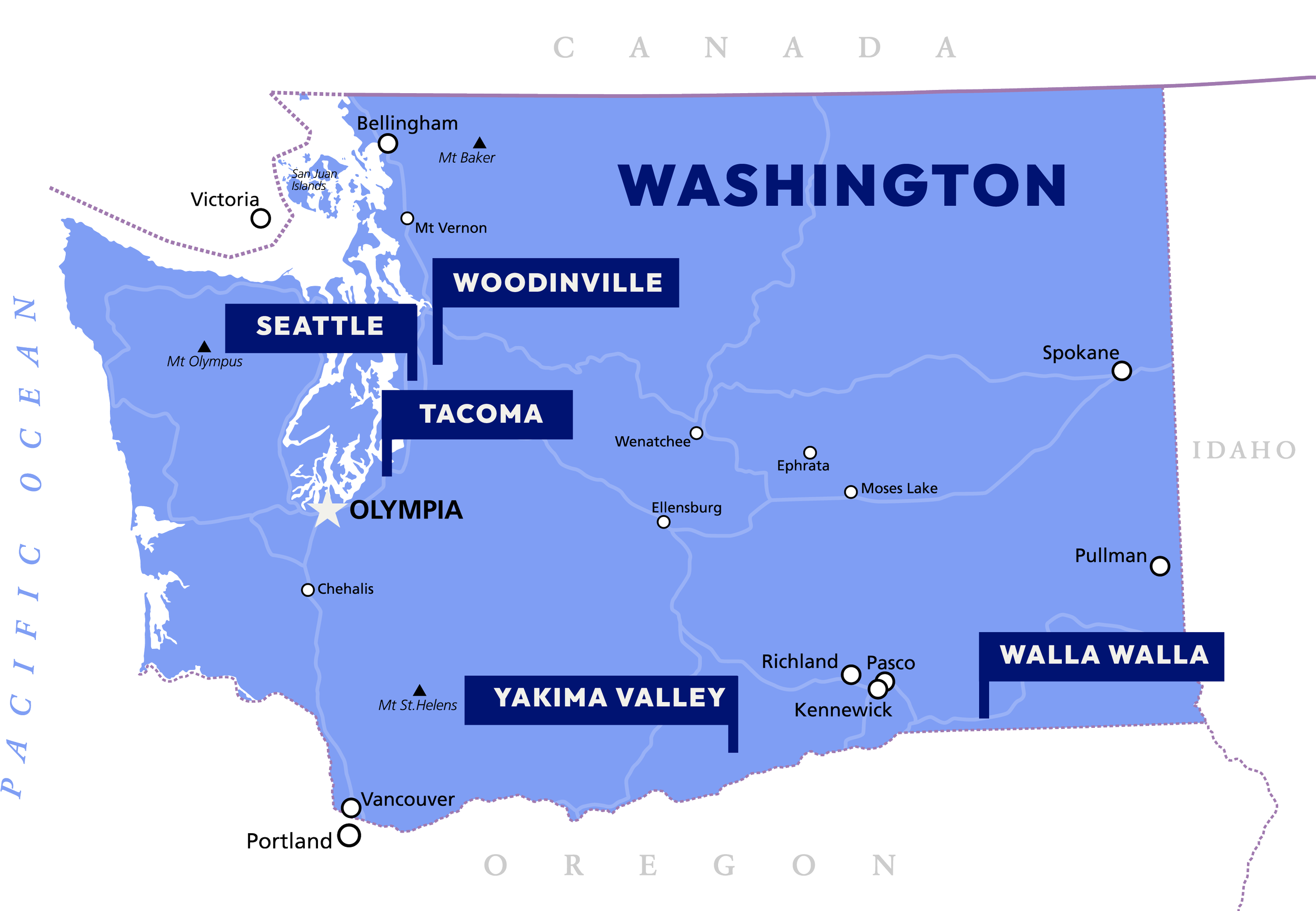 Places in Washington to learn about wine