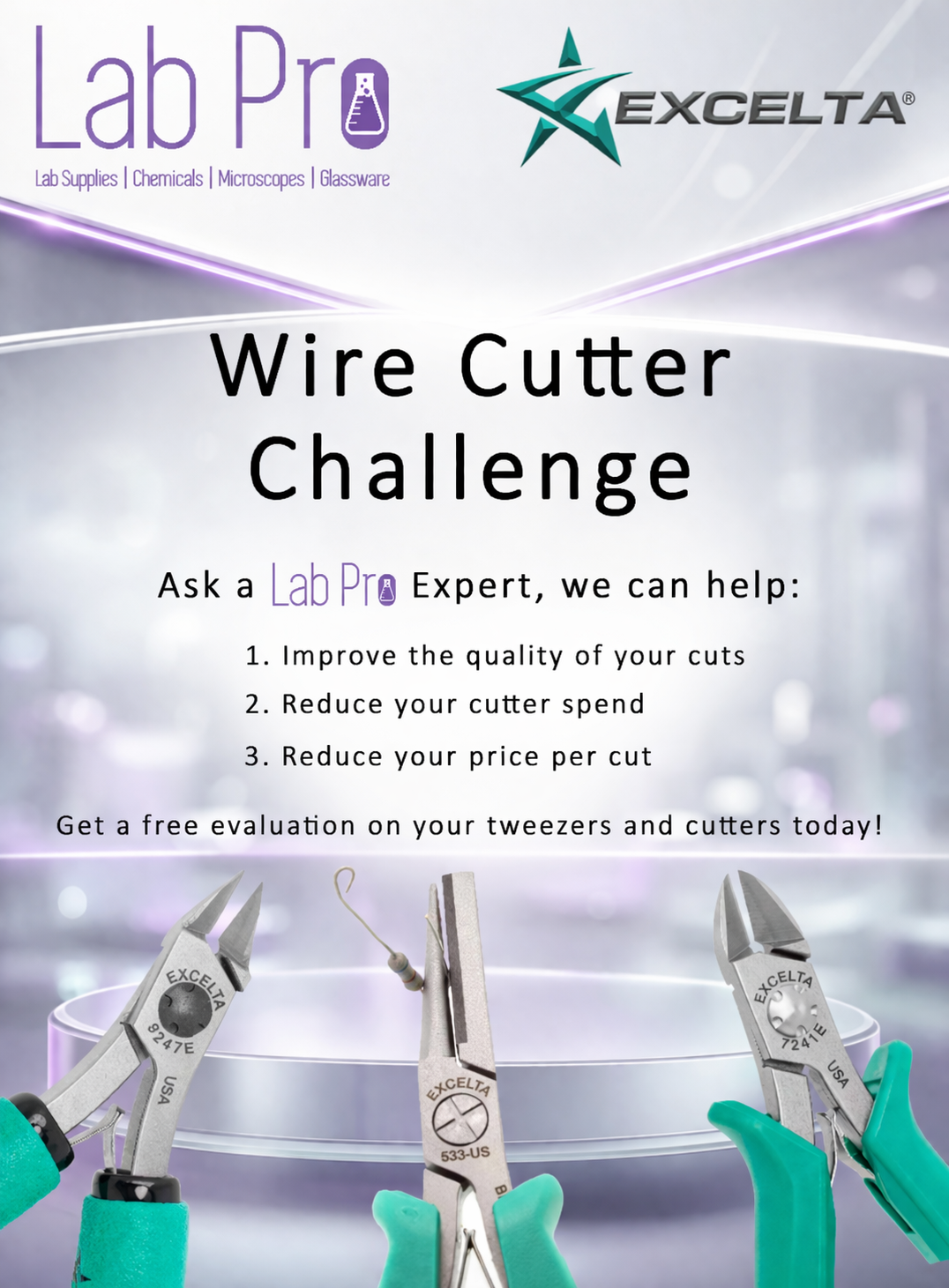 Lab Pro x Excelta – Product Marketing & Sales Enablement Asset