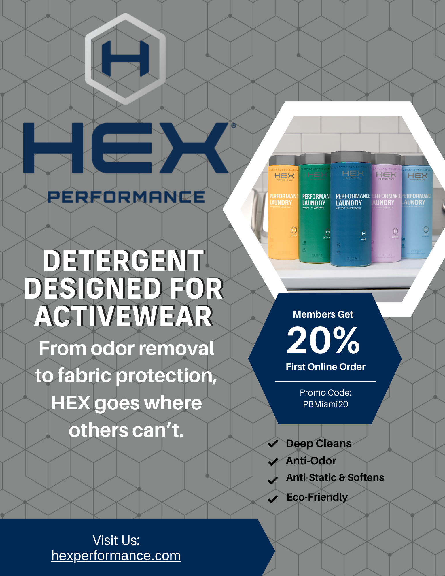 HEX Performance - Gym Partnership Flyer