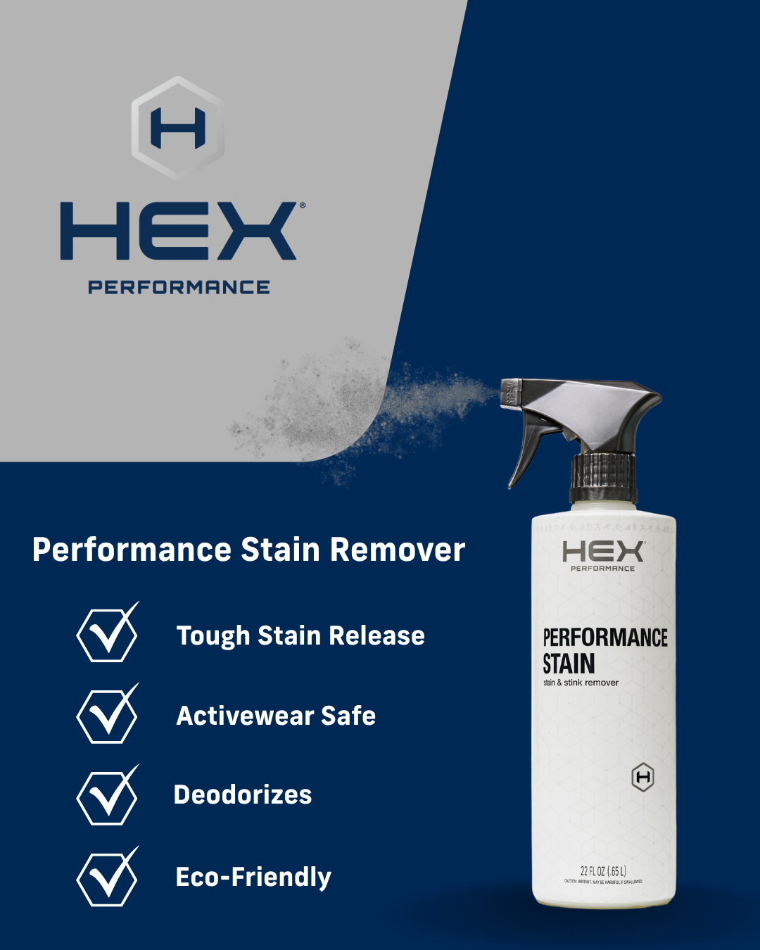 HEX Performance - Product Benefit Sheet (Stain Remover)