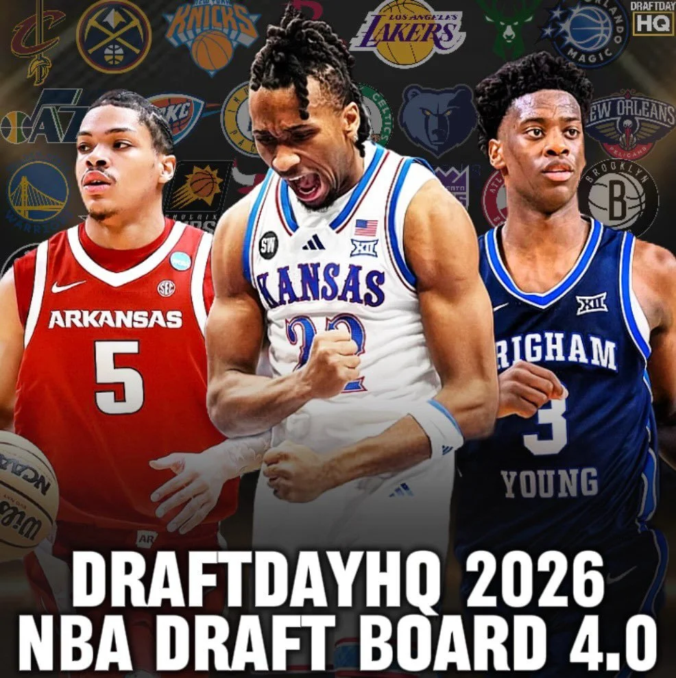 With the college basketball season officially in the books, it&rsquo;s the perfect time to update our latest big board. The top remains unchanged, with AJ Dybantsa and Darryn Peterson holding down the No. 1 and No. 2 spots. After that, things get int