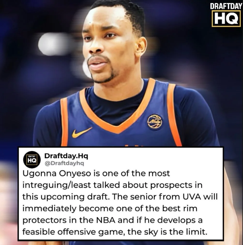 Ugonna Onyeso has been one of the most underrated players in the country this year as he was the driving force behind a historic regular season for Virginia. Onyeso has one of the most unique rim protecting abilities as he is able to block shots with