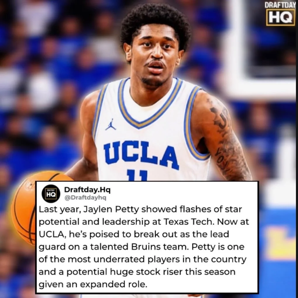 Jaylen Petty is set for an expanded role at UCLA and has all the tools for a breakout season. The 6&rsquo;1 sophomore is an elite shot creator with the explosiveness to get to his spots anywhere on the floor. Despite being undersized, Petty&rsquo;s e