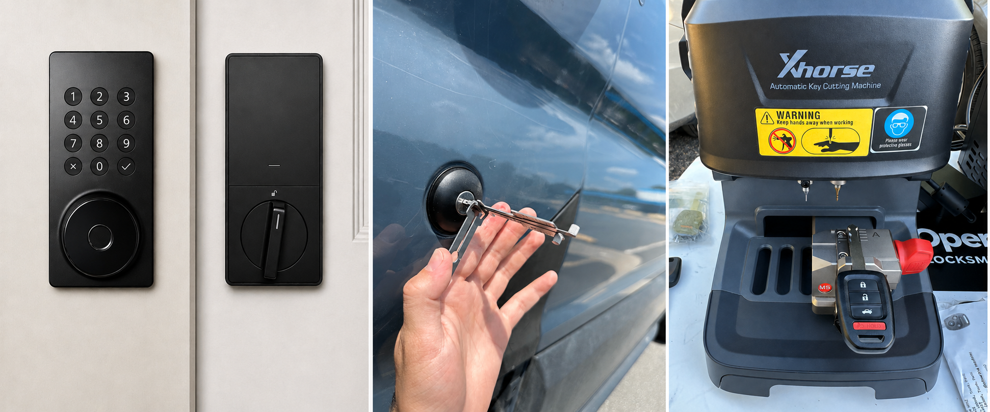 Services offered by OpenAll Locksmith in Raleigh, NC