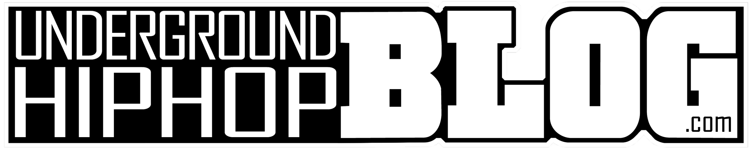 black and white underground hip hop logo