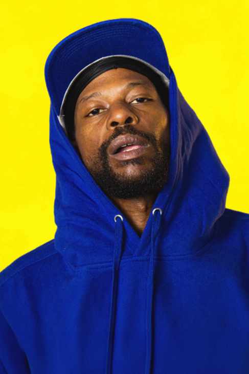 JmIsJustMe official blue sweatshirt-west-coast-hip-hop-merch