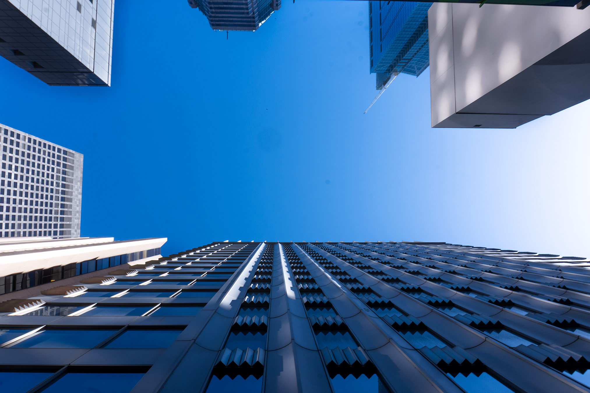 Downtown Los Angeles Sky and buildings with west coast hip-hop aesthetic. JmisJustMe progressive hip-hop jazz rap artist from LA