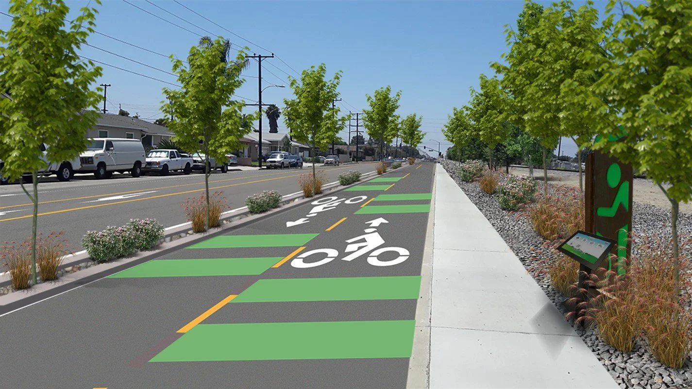 Garden Grove Bike Path