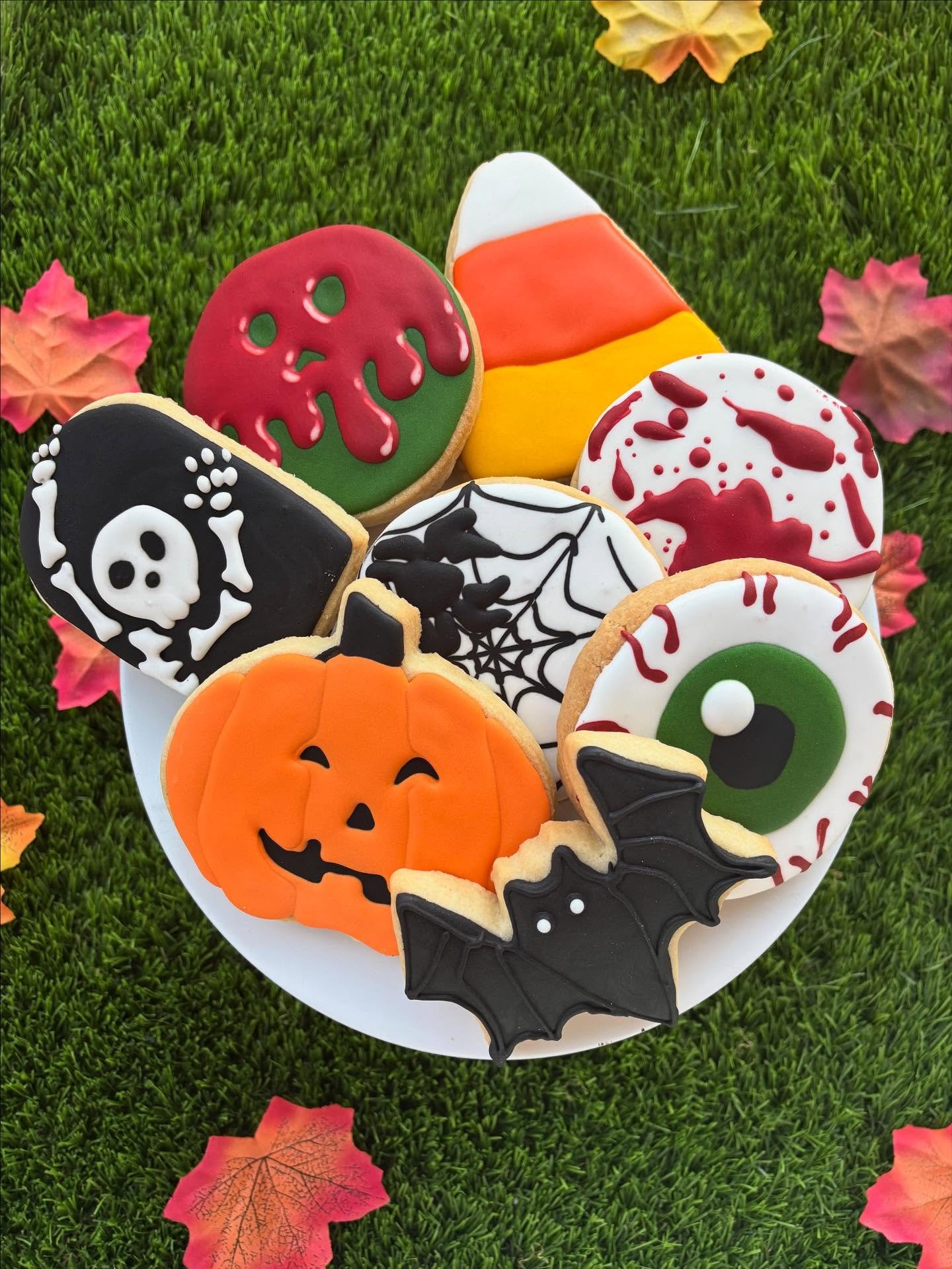 Halloween Sugar Cookies (HALF Dozen)