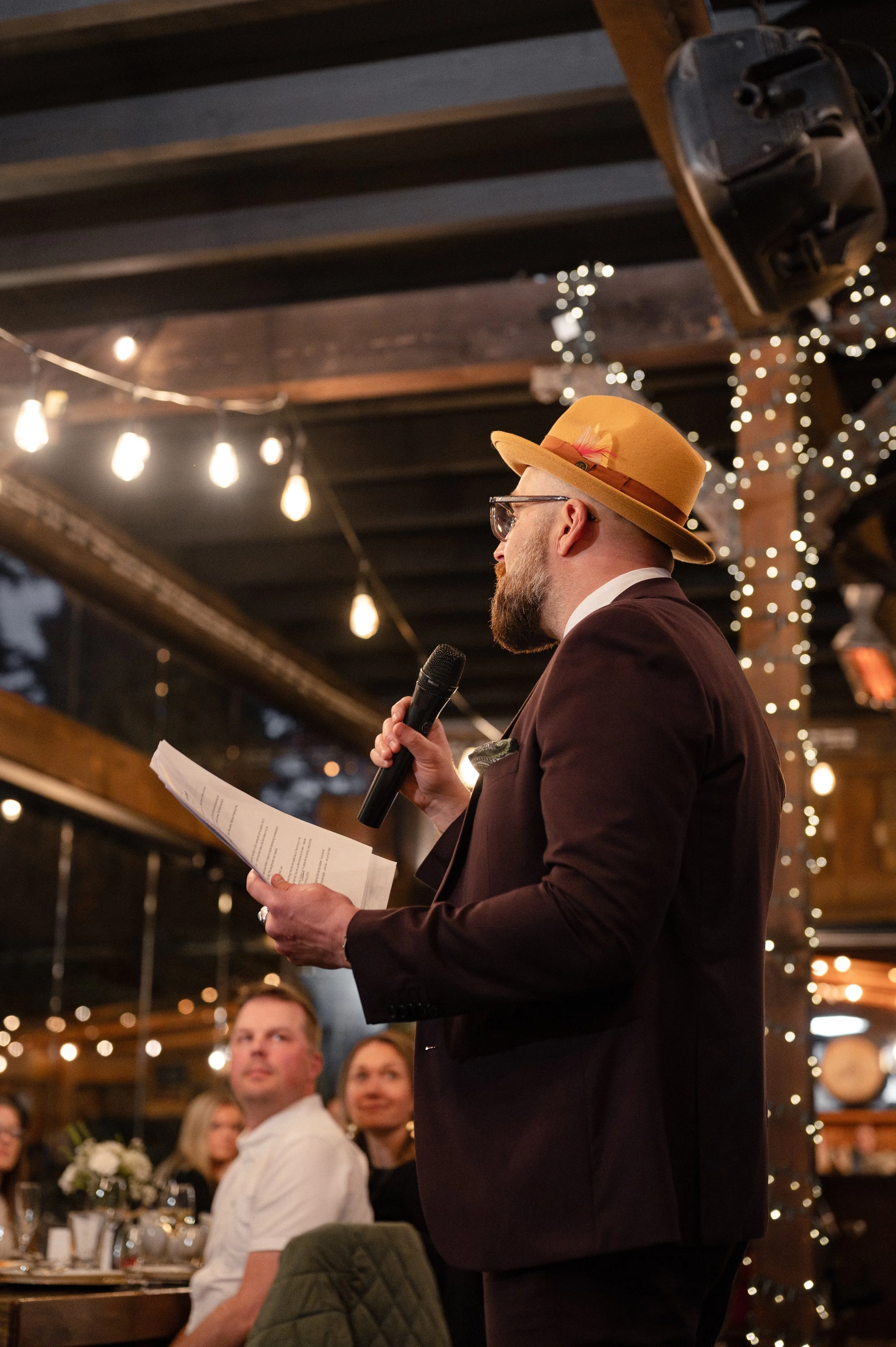 Chris Arruda of Bright Idea presenting at Feed the Valley 2025.