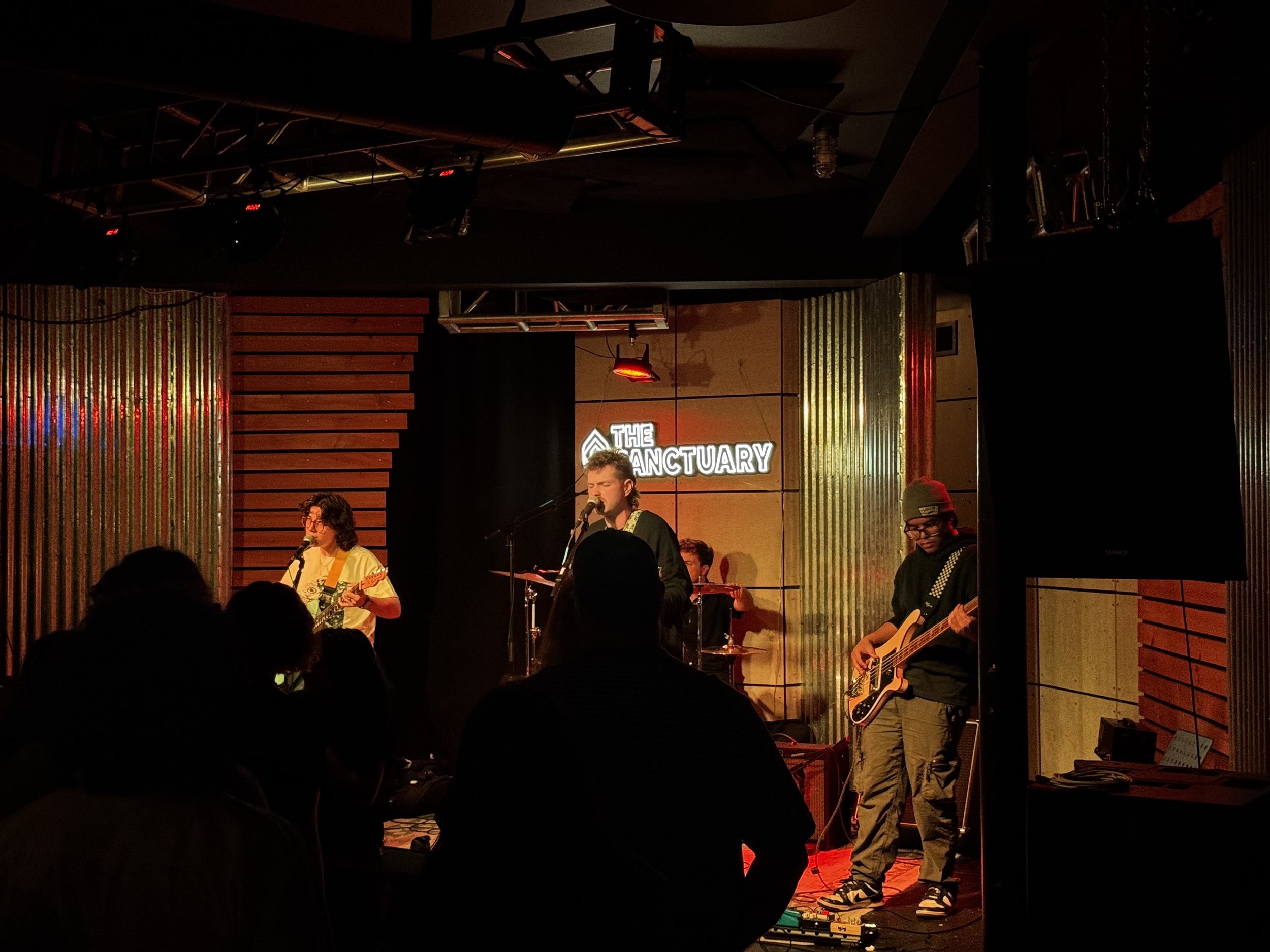 Tiger Would! performing to a packed room at The Sanctuary in Butler, NJ.