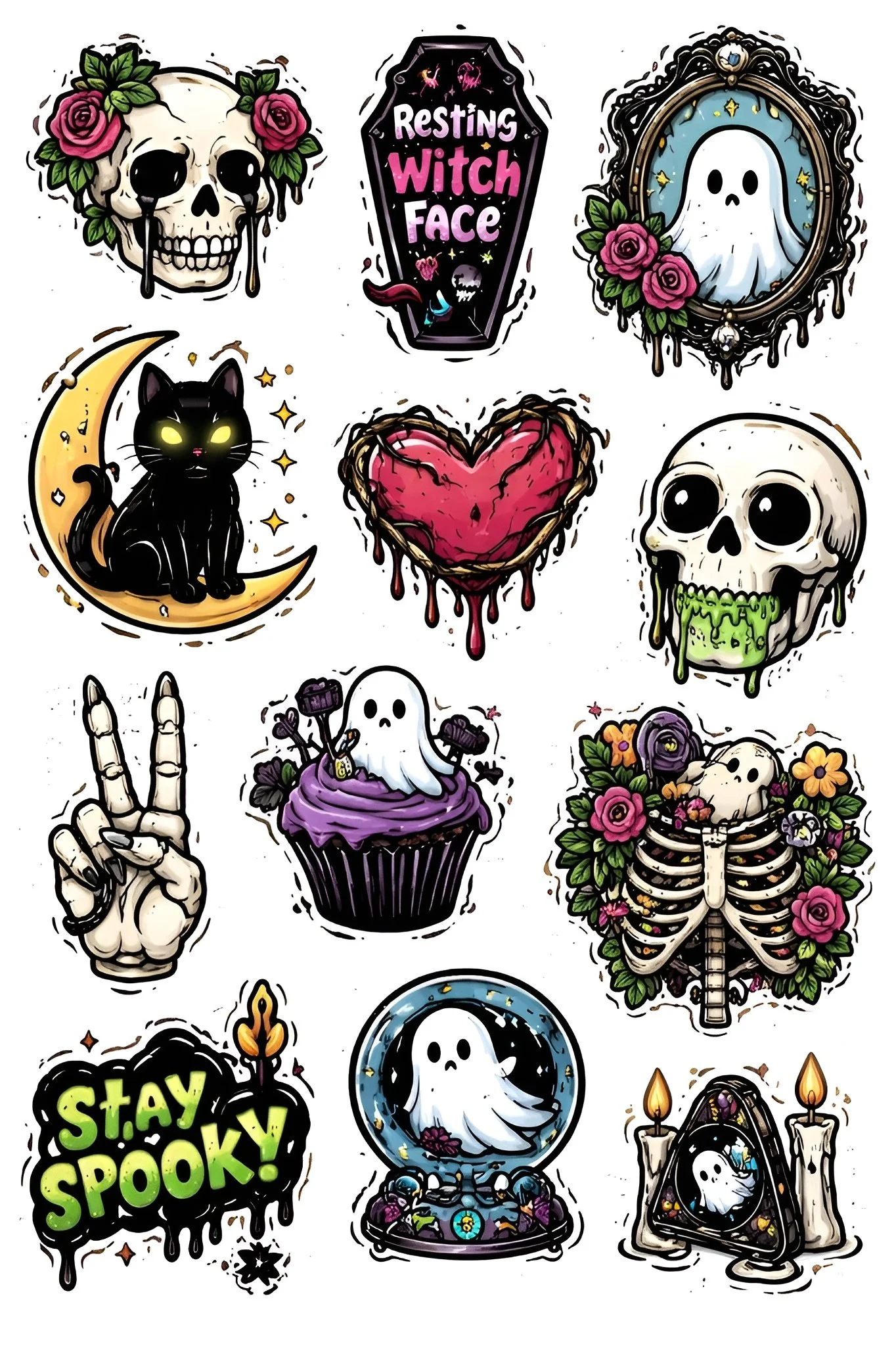 Spooky Stickers