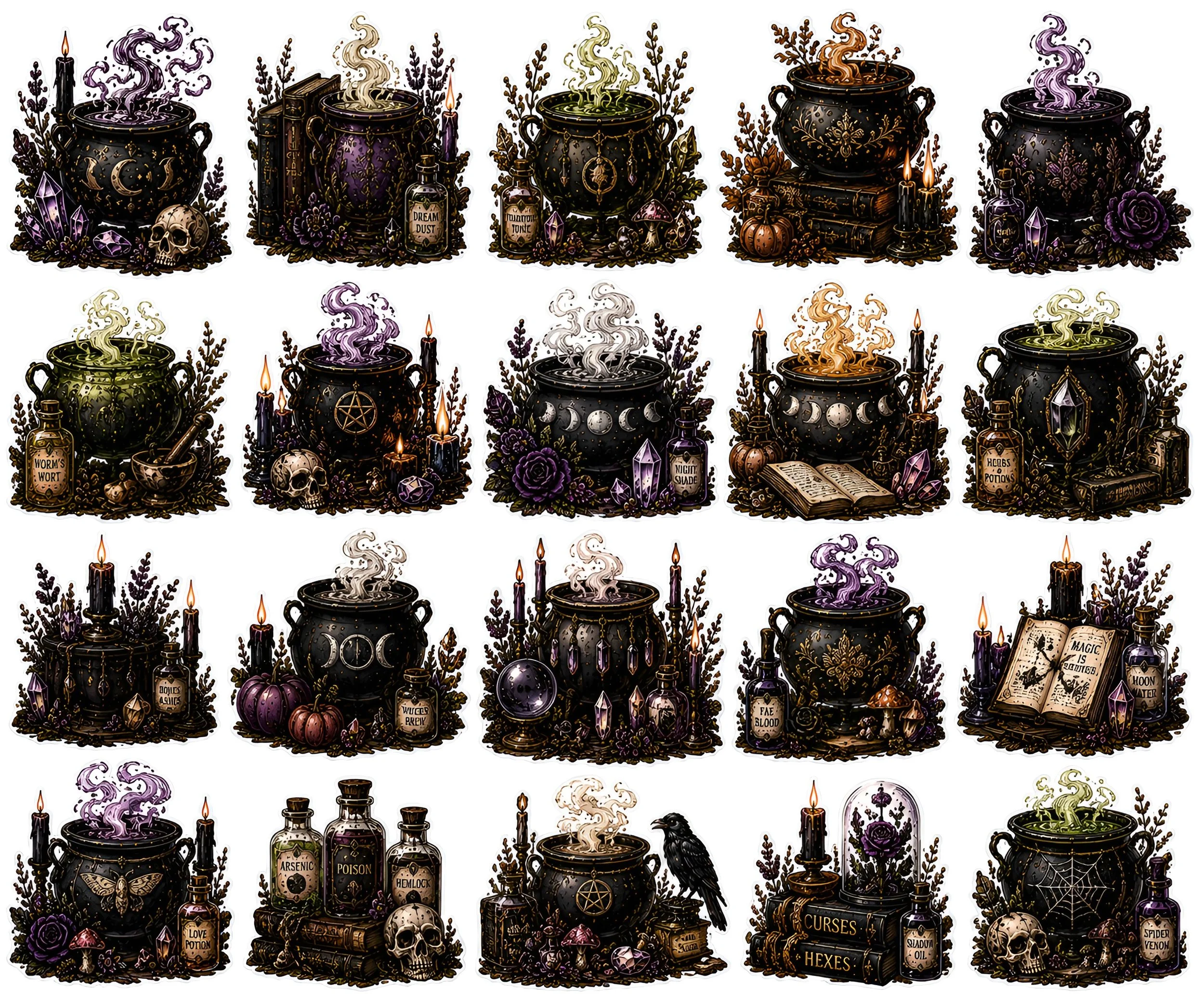 Cute Halloween Cauldrons (1).png