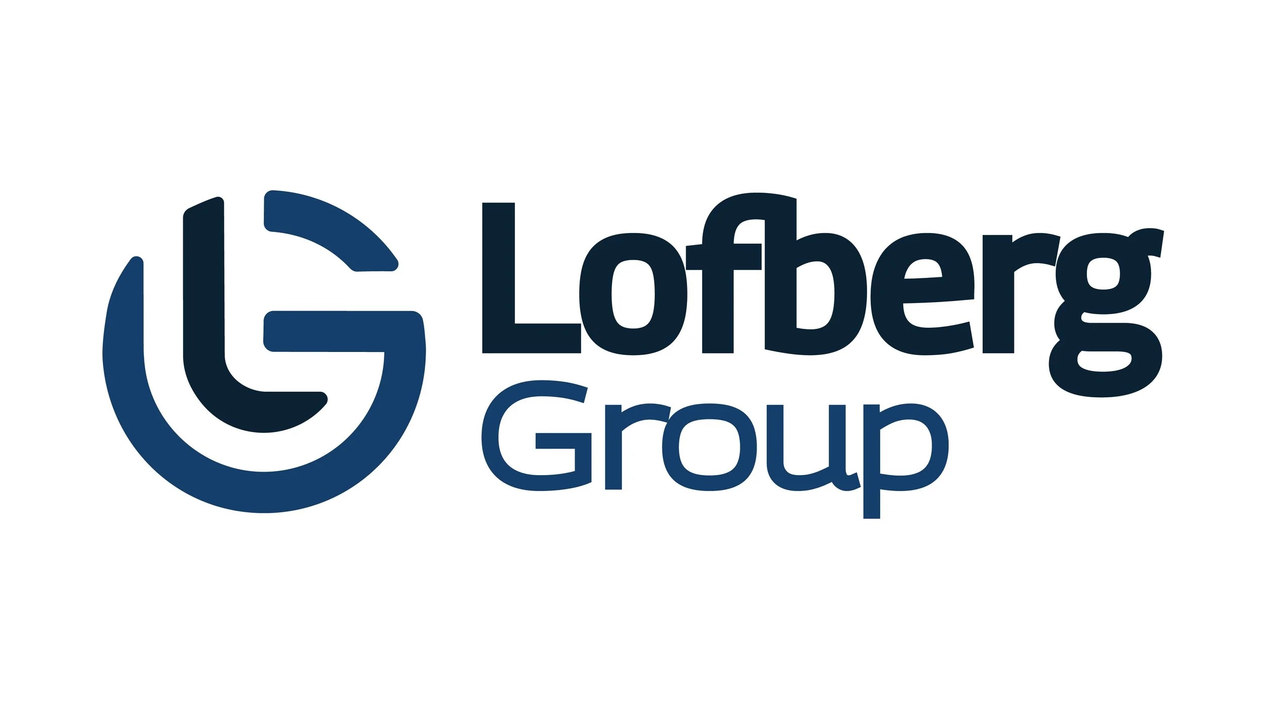Lober Group logo featuring a stylized 'L' and 'G' in a circular design with the words 'Lober Group' next to it in dark blue font.