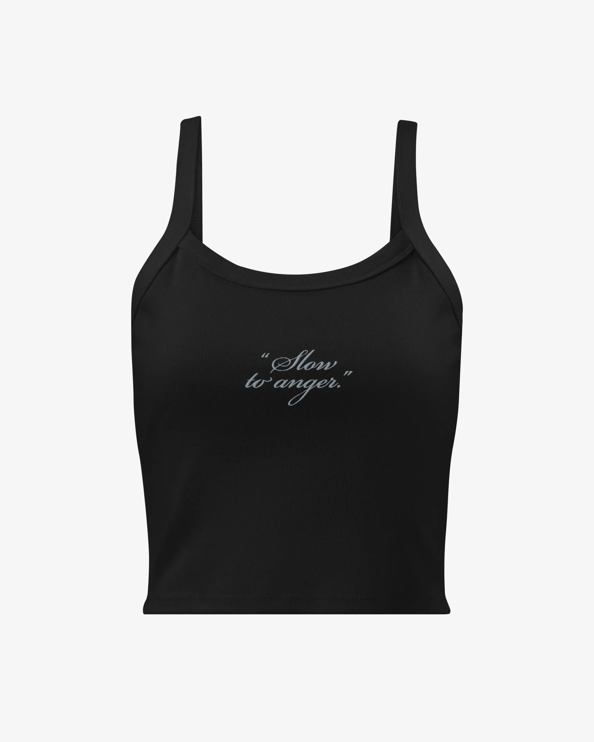 Slow to Anger Women’s Micro-Rib Tank Top
