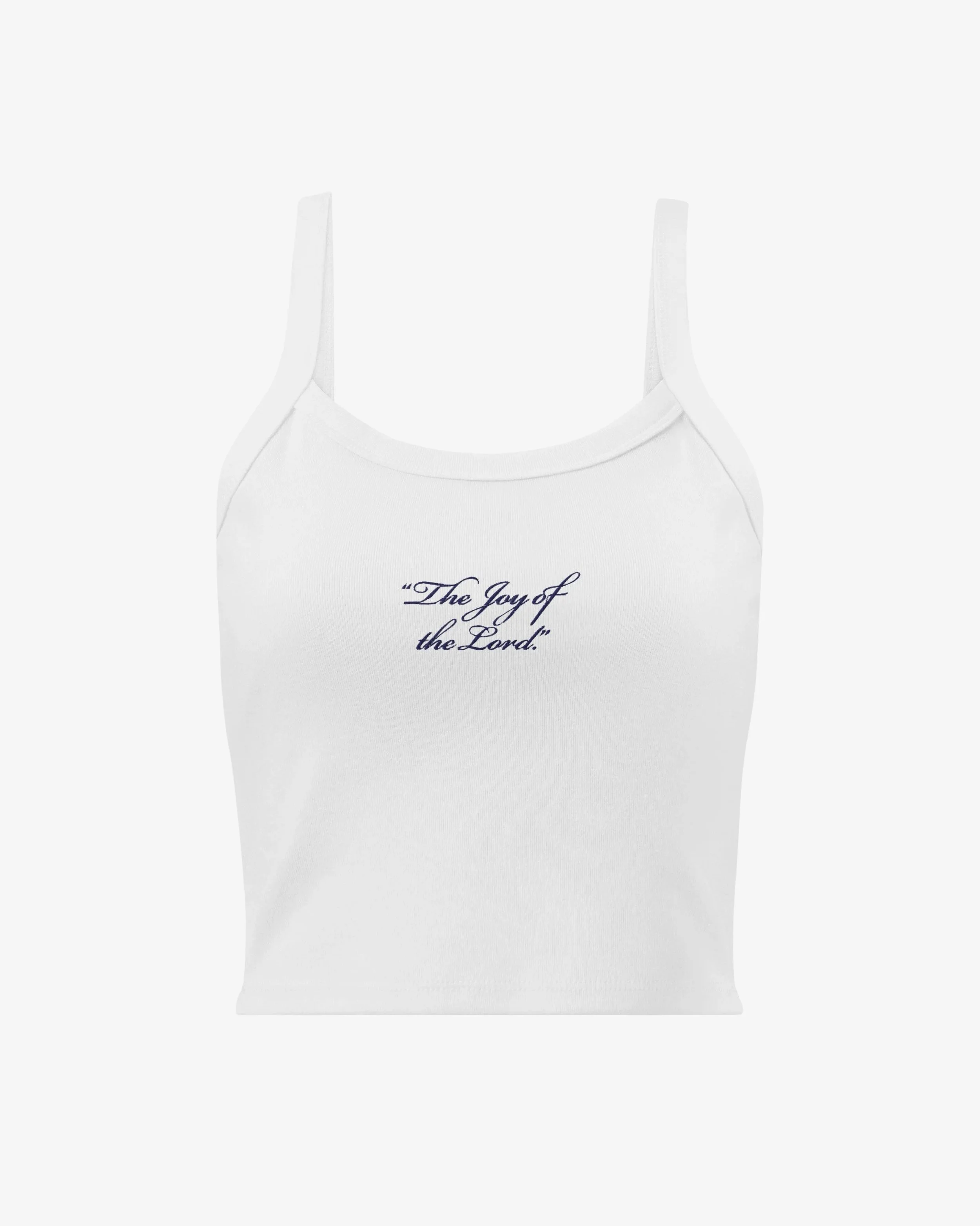 The Joy of The World Women’s Micro-Rib Tank Top