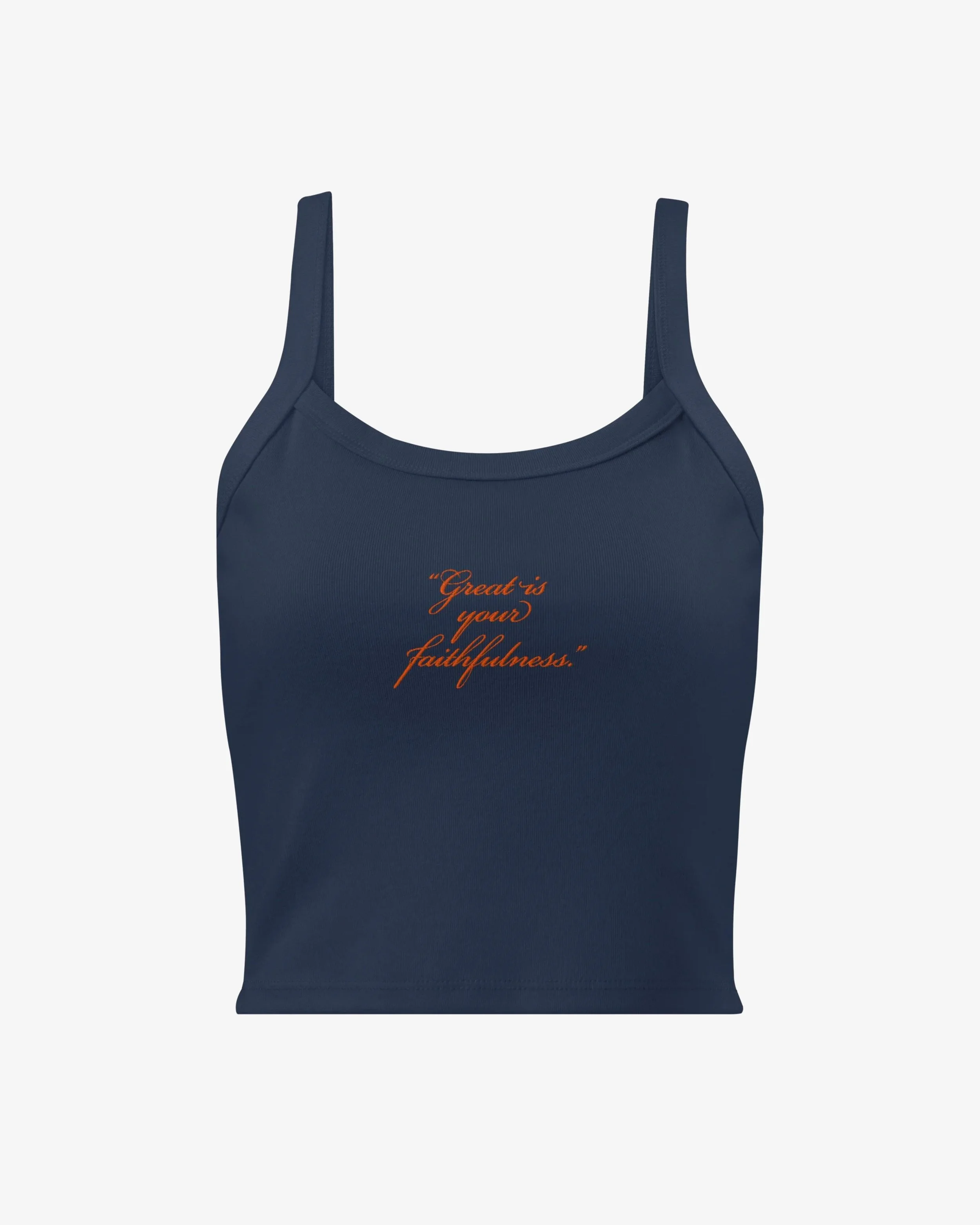 Great is Your Faithfulness Women’s Micro Tank Top