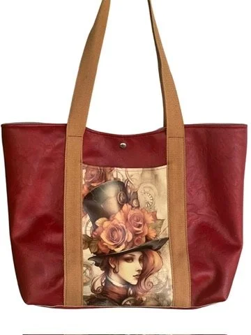 Basic Tote with Magnetic Snap Closure