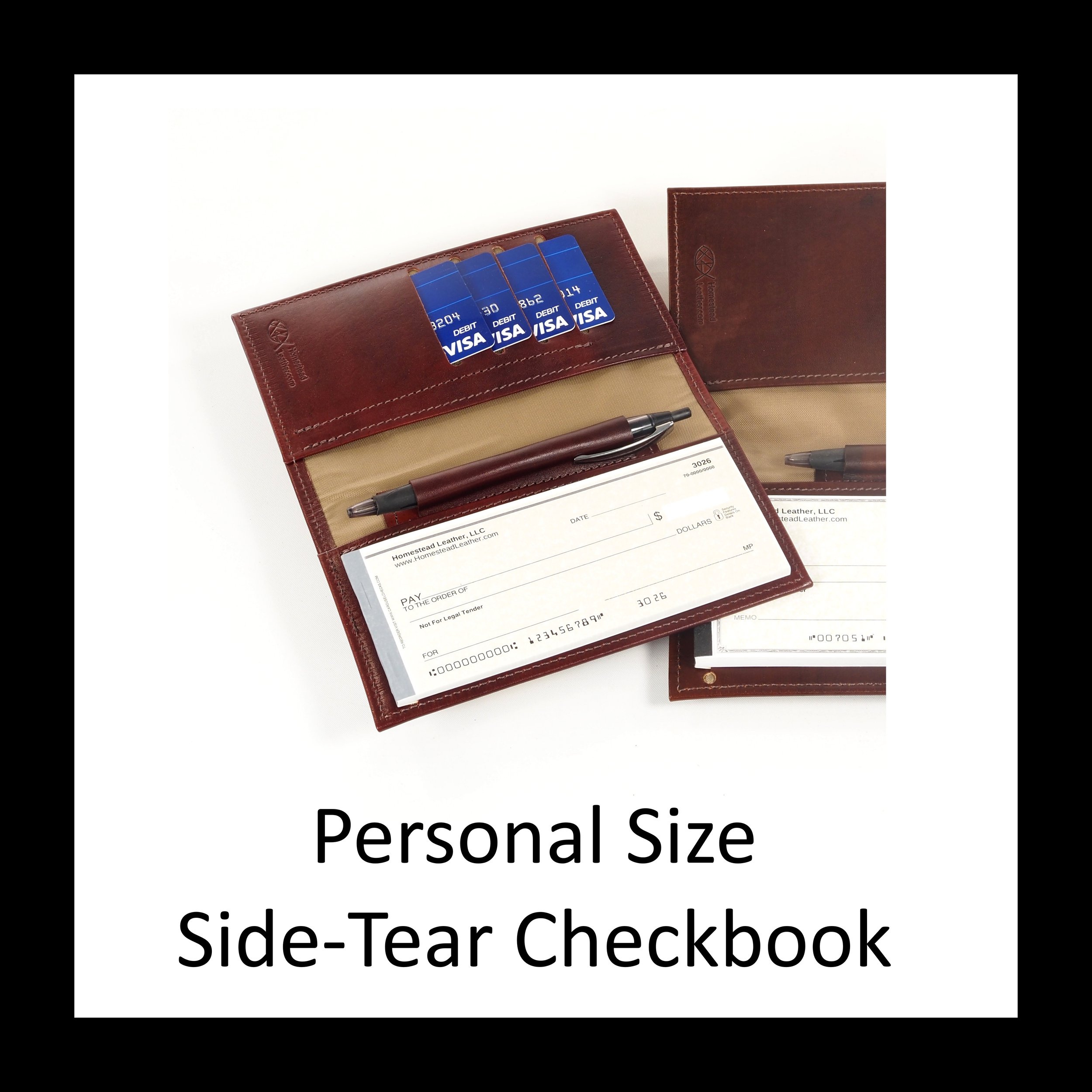 PERSONAL Size SIDE-TEAR Checkbook