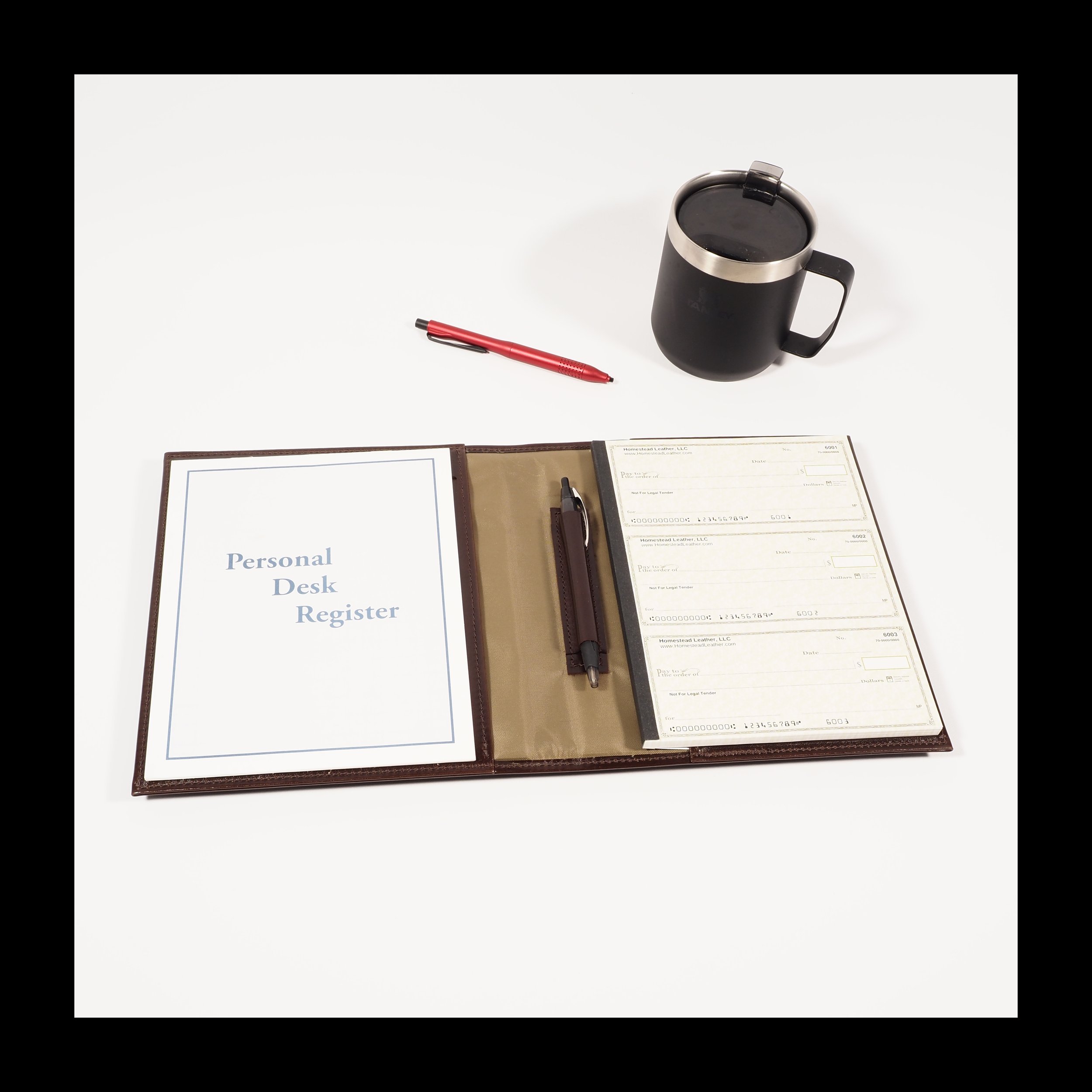 PERSONAL Size DESKBOOK Checkbook