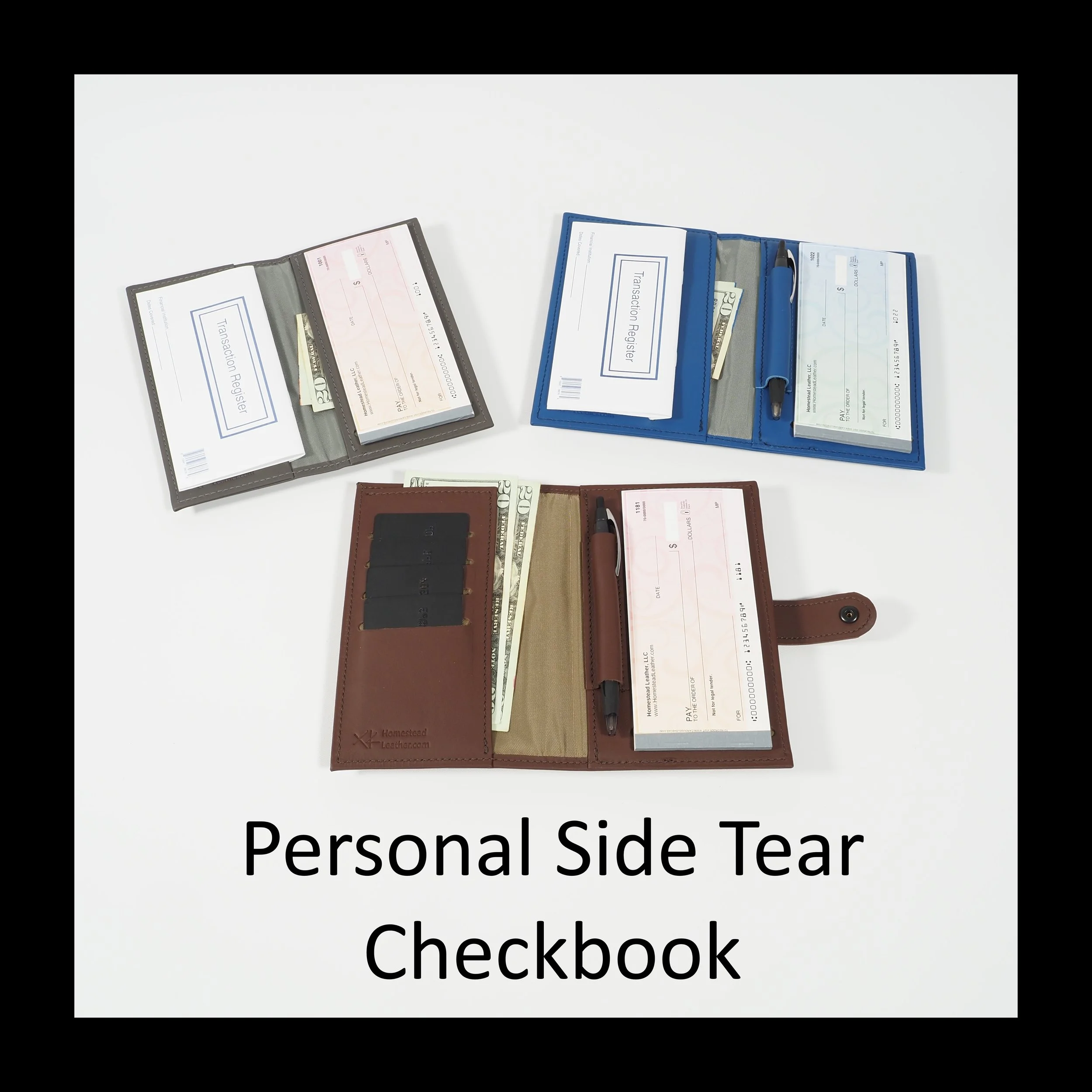 PERSONAL Size SIDE-TEAR Checkbook