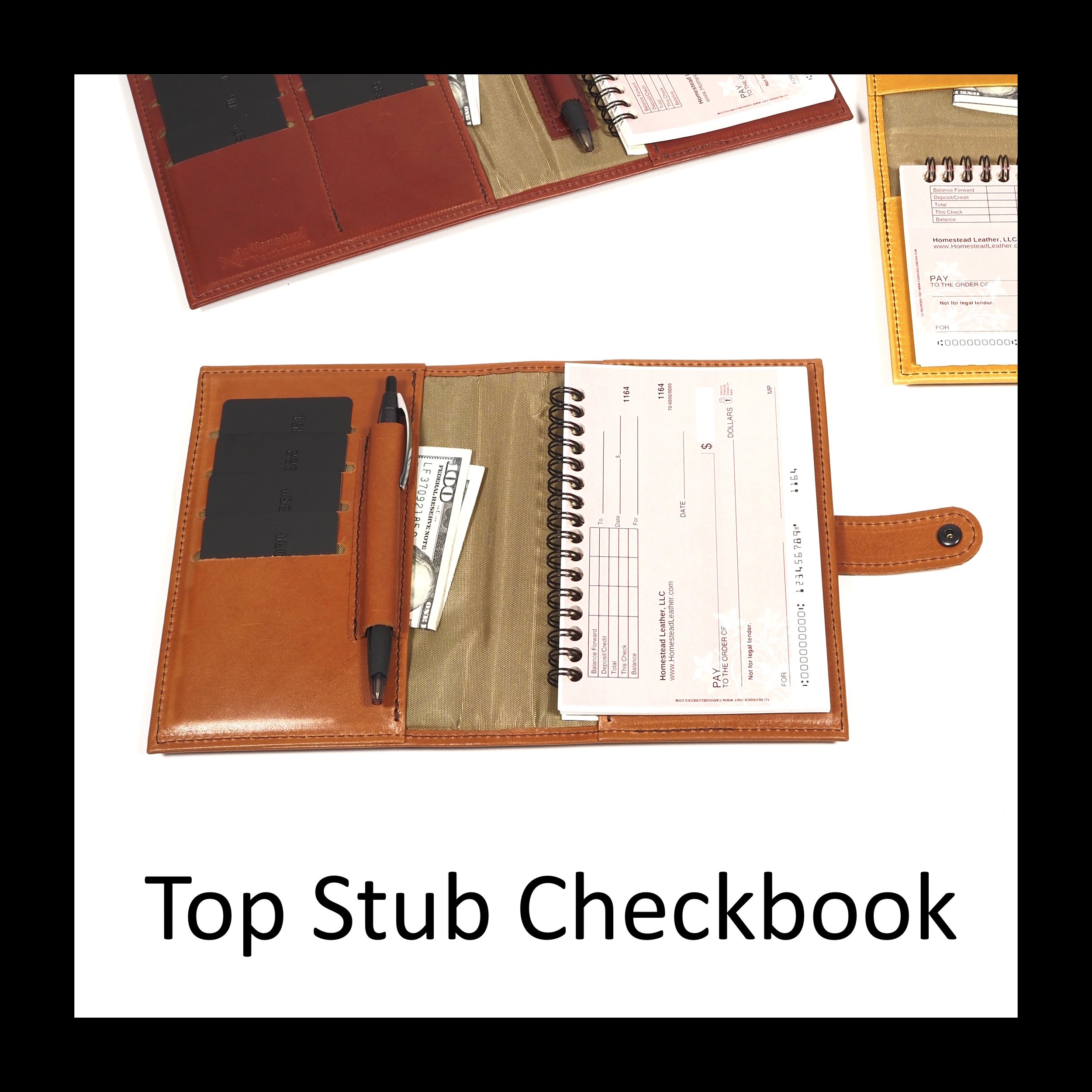 TOP STUB Checkbook