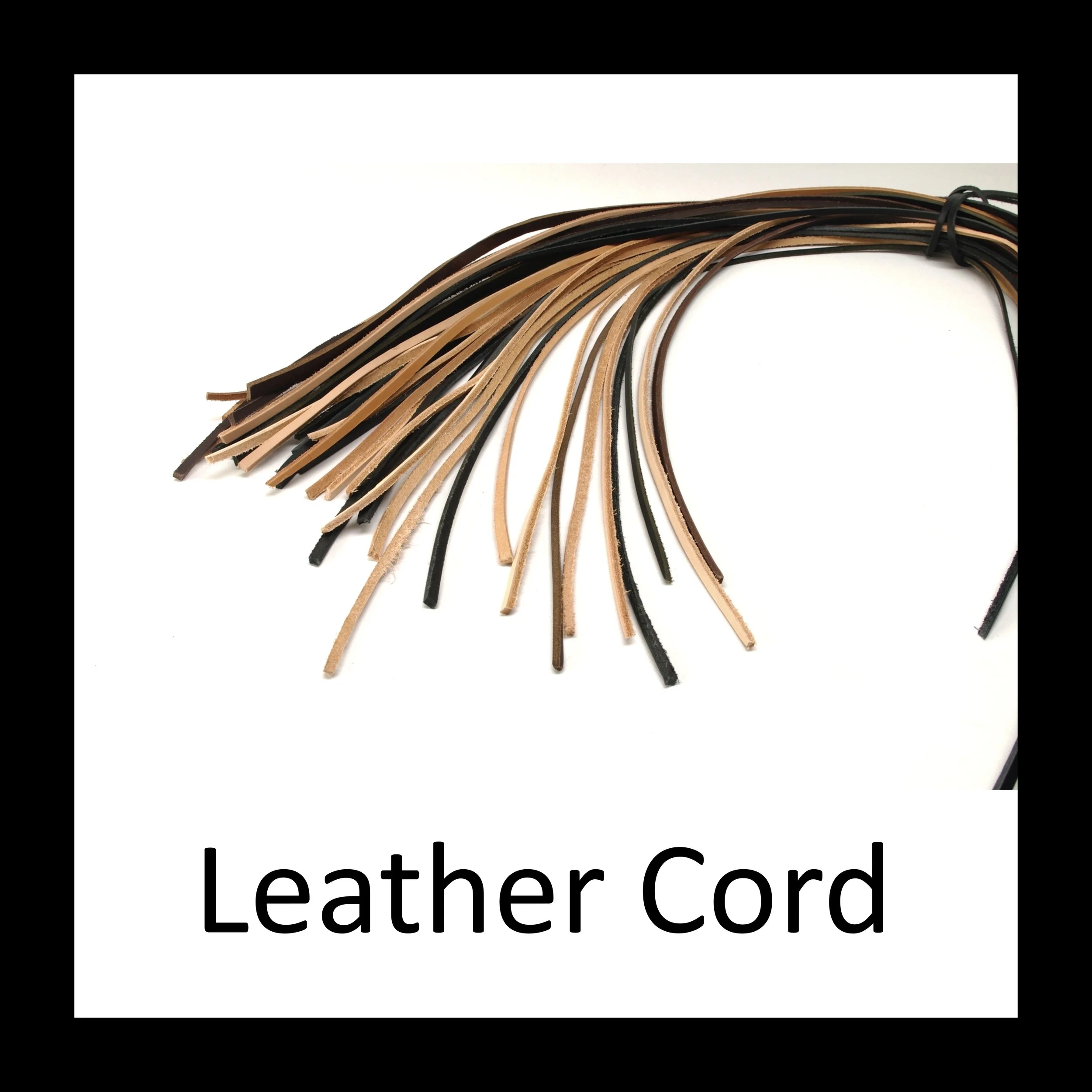 Leather Cord - 12 each