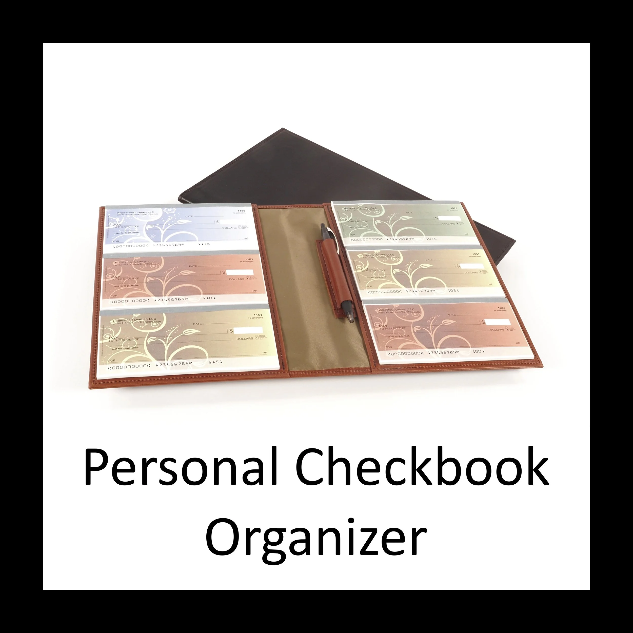PERSONAL Size Checkbook Organizer